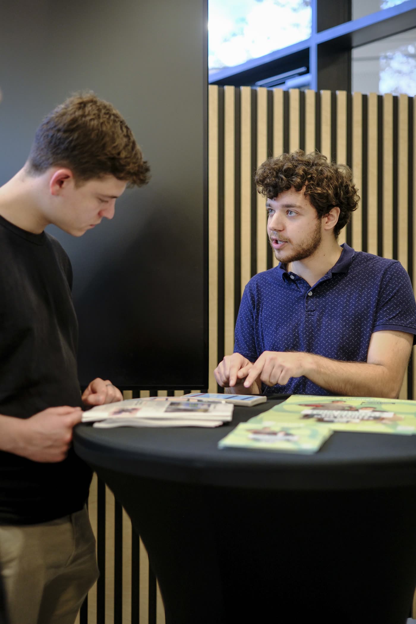 Samuel et William lors d'un événement Eurasanté